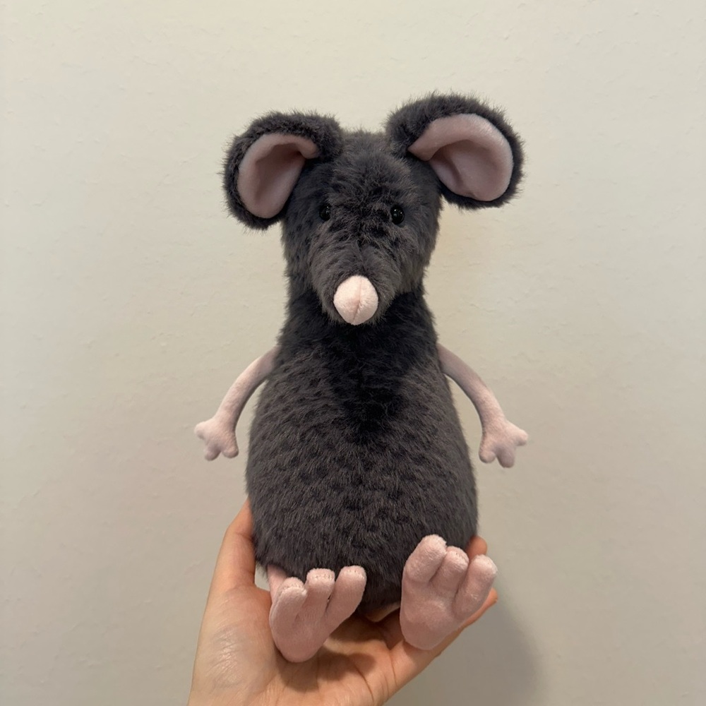 Jellycat Lachlan Sad Rat NWT VHTF